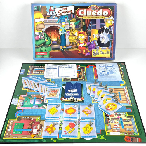 The simpsons cluedo - the,