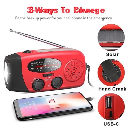 Emergency hand crank - emergency,