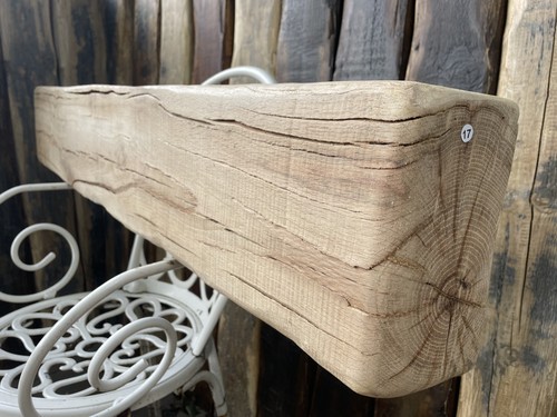 Solid oak fireplace - fireplace, beam