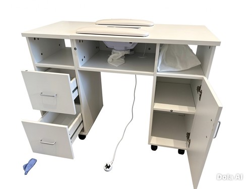 Luxury nail desk with dust - with,
