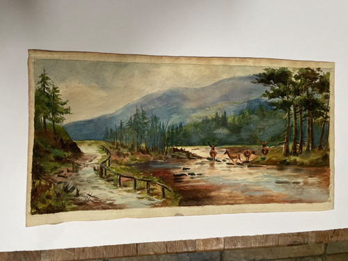 Beautiful old watercolour