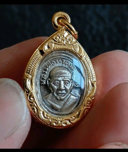 Thai buddha silver amulet - buddha, 90%