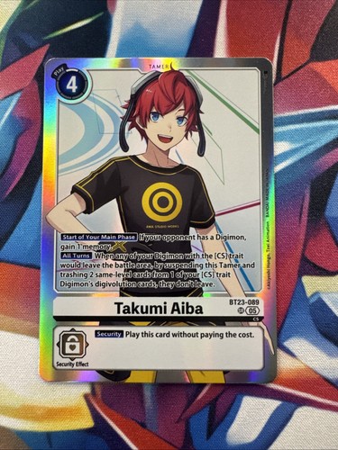 Takumi aiba bt23 - bt23-089, sr