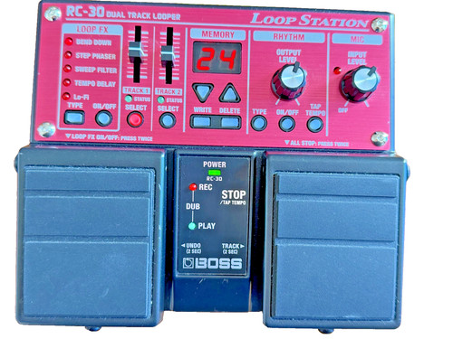 Boss dual track looper - track,