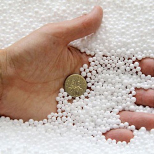 Polystyrene bean bag top - polystyrene, up