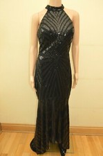 New Lipsy VIP Black Sequin Hi