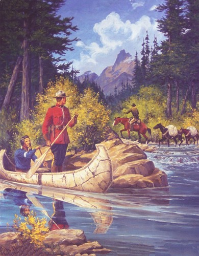 Canadian mountie native - ,