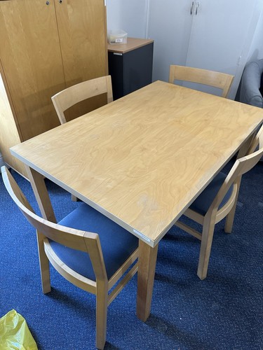 Table and chairs - and, 4
