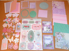 Craft Clearout Co-ordinating Card Making Set Papermania Glitter Toppers PaperEtc