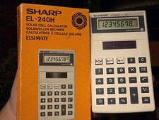 VINTAGE SHARP EL-240H SOLAR