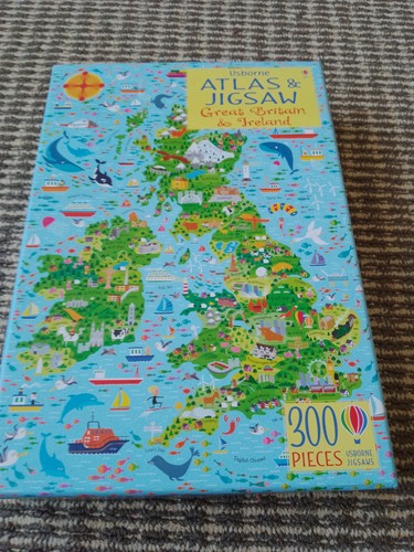 Usborne atlas jigsaw great - jigsaw,