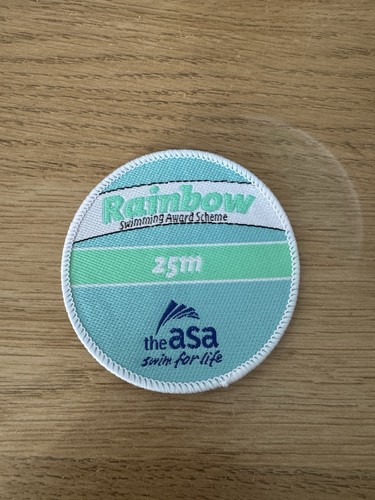 Asa rainbow swimming award - asa,