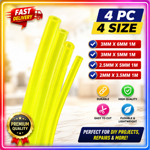 4pcs petrol fuel line pipe - petrol,