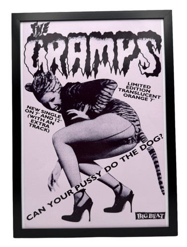 Cramps framed modern wall - framed,