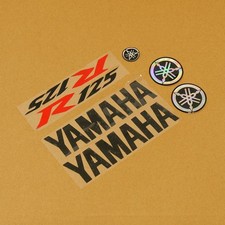 Black/Red/ Black 7 Piece Sticker Set for Yamaha YZF-R 125 14-18