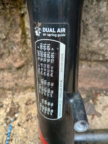 Rockshox reba solo air - rockshox, rl