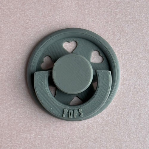 Pops granny grey hearts - pops, by