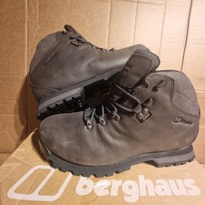 Berghaus Men's Hillwalker II Gore-Tex Leather Hiking Boots UK10.5 Grey/Dk Brown