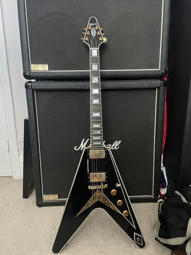 Gibson custom shop flying - custom, v