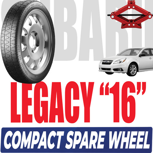 Space saver spare wheel - space, 16"