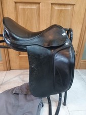 Harry Dabbs Jaguar Dressage saddle,  17", black