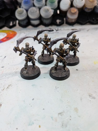 Heroquest skeletons painted - skeletons,,