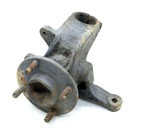 Nearside front wheel hub - front,