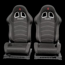 Mini R56, R57, R58 Cooper S 1.6 Kehala Black Reclining Bucket Seats