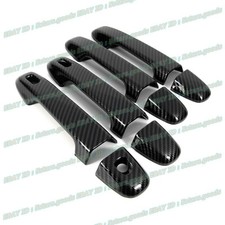 For Subaru Impreza Sedan / Hatchback Carbon Fiber Side Smart Door Handle Covers