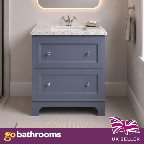 Dark grey vanity - dark,