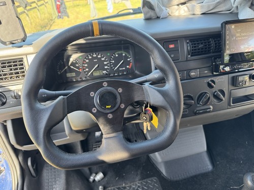 New leather steering wheel for - new,