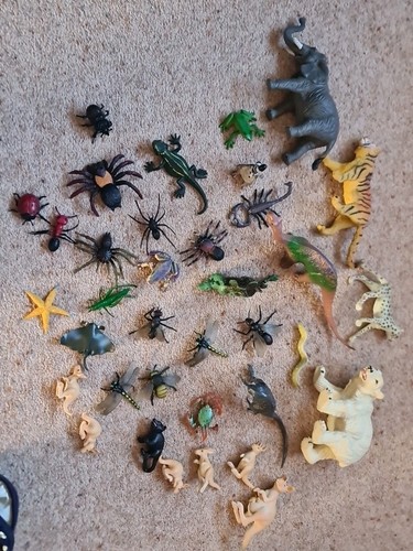 Lot rubber plastic - 36,