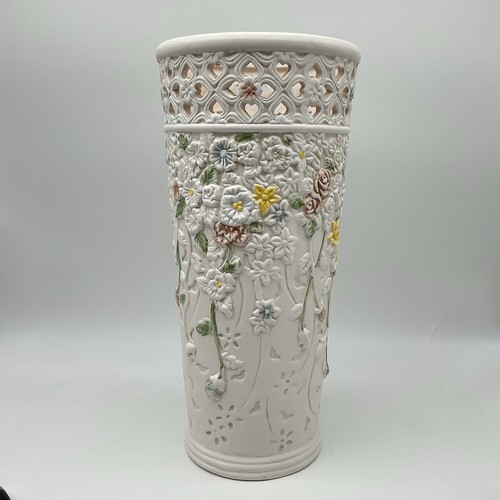 Vintage large white ceramic - vintage,