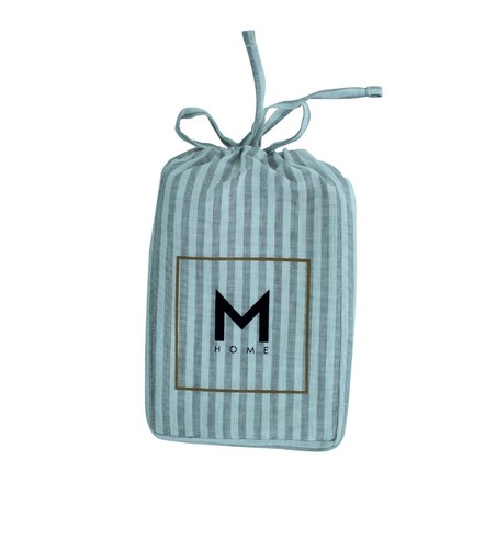 Home french linen fitted - m,