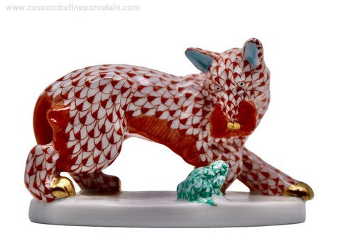 Rare herend porcelain figurine - rare,
