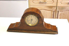 1930s FHS Oak Cased Napoleon Hat Mantel Clock (4905)
