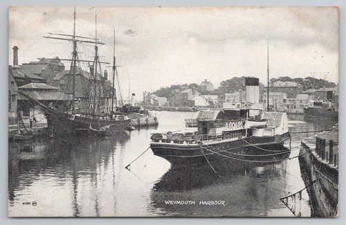 Weymouth harbour 1923 steam - 1923,