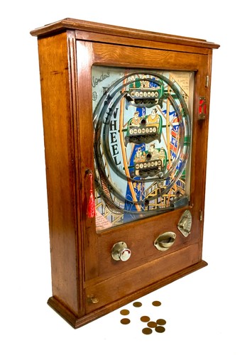 Antique giant 1950s big wheel - giant,