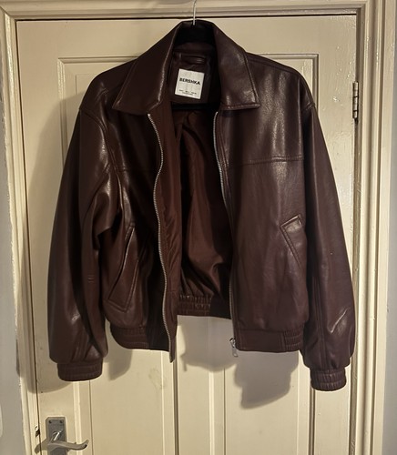 Bershka jacket leather - -,