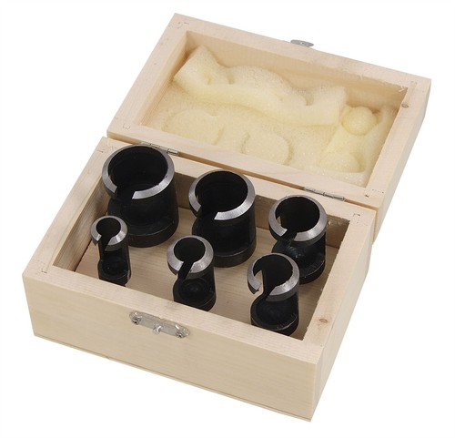 6pc wood plug hole - 6pc,