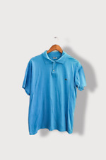 Vintage Lacoste blue men's regular fit medium polo shirt| SKU 2738
