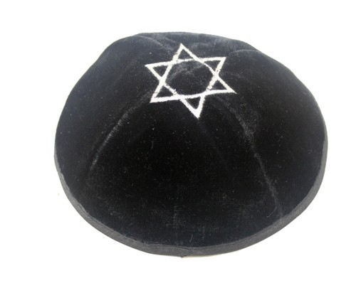 Black star david - david, velvet