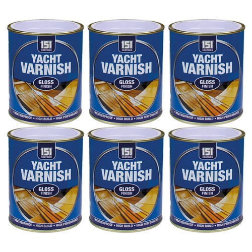 151 yacht varnish gloss - 6x,