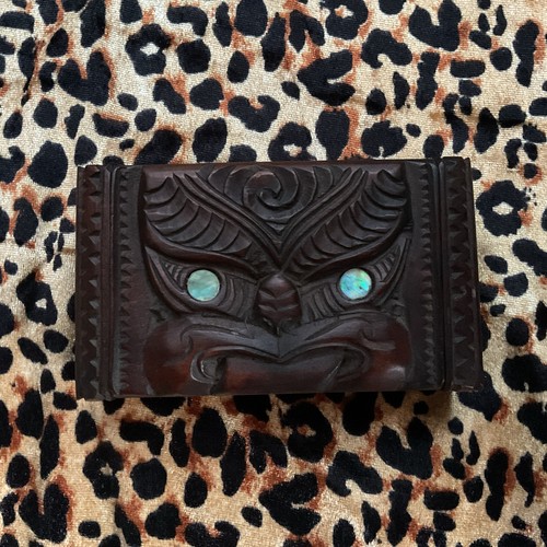 Vintage maori tiki - maori, zealand