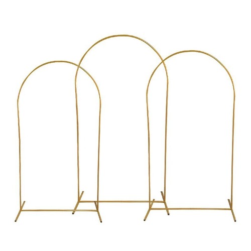 Gold wedding arch - arch, stand