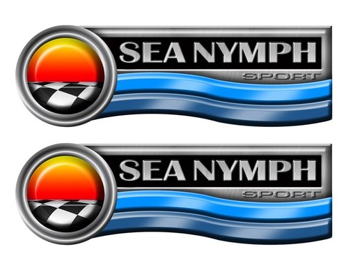 Sea nymph boat sport sticker - nymph,