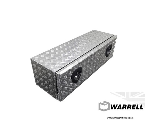 Aluminium storage tool box - aluminium,
