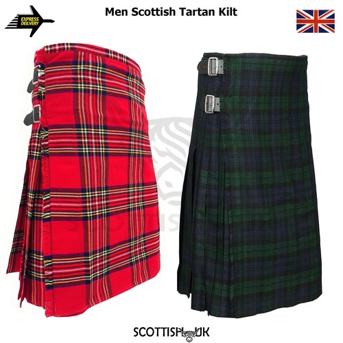 Scottish tartan men - scottish,