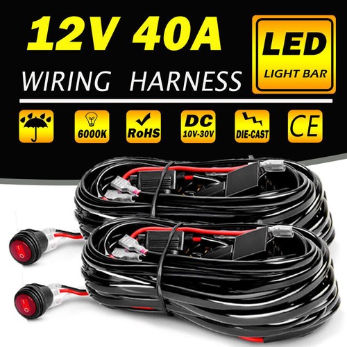 Wiring harness kit - 2x,