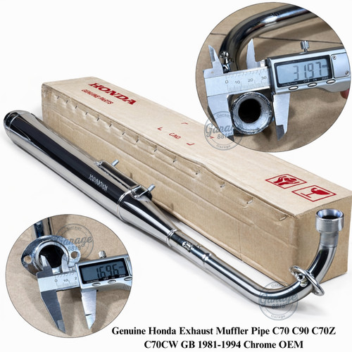 Genuine honda exhaust muffler - exhaust,